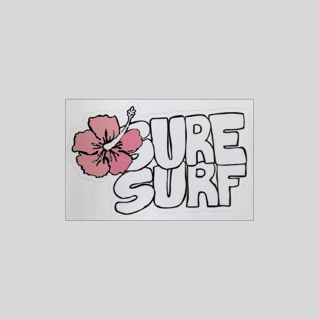 Hibiscus Flower Sticker