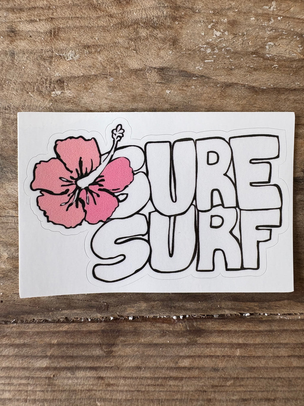Hibiscus Flower Sticker