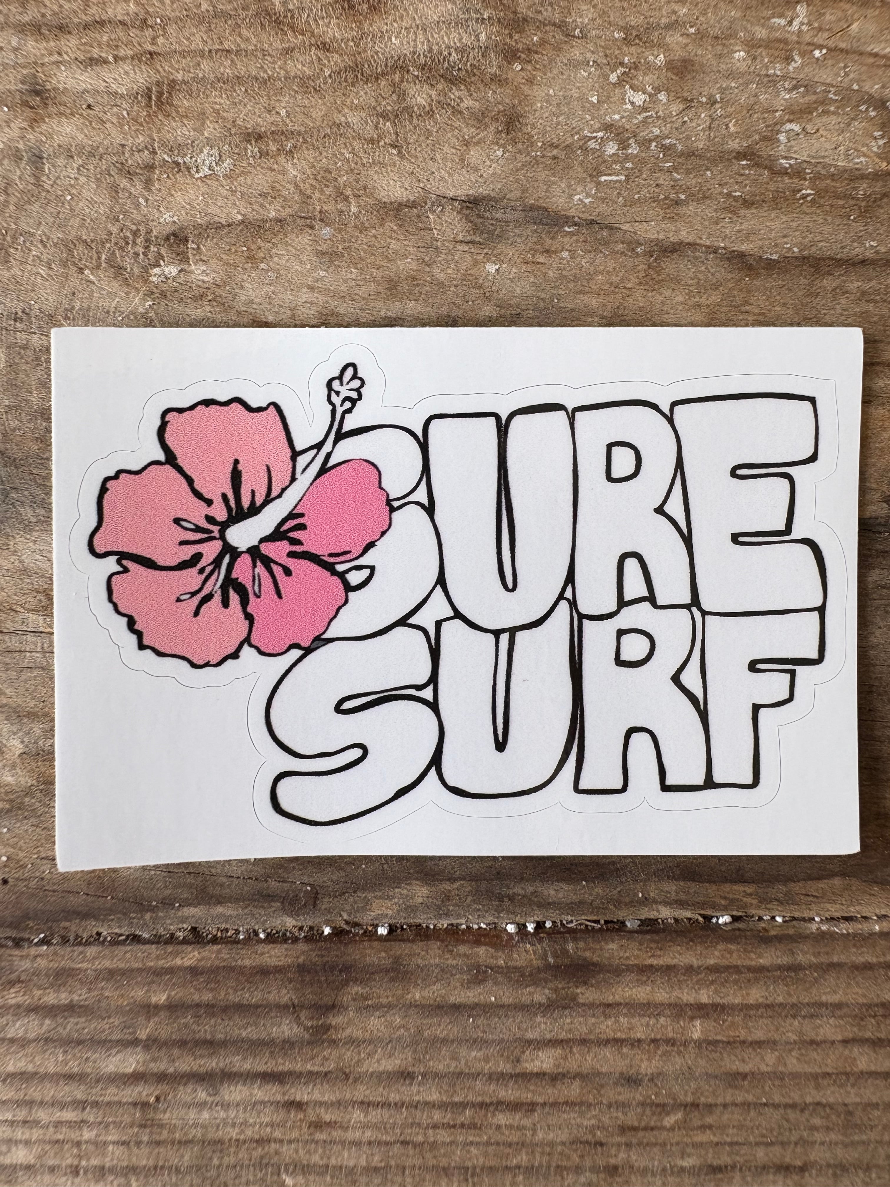 Hibiscus Flower Sticker