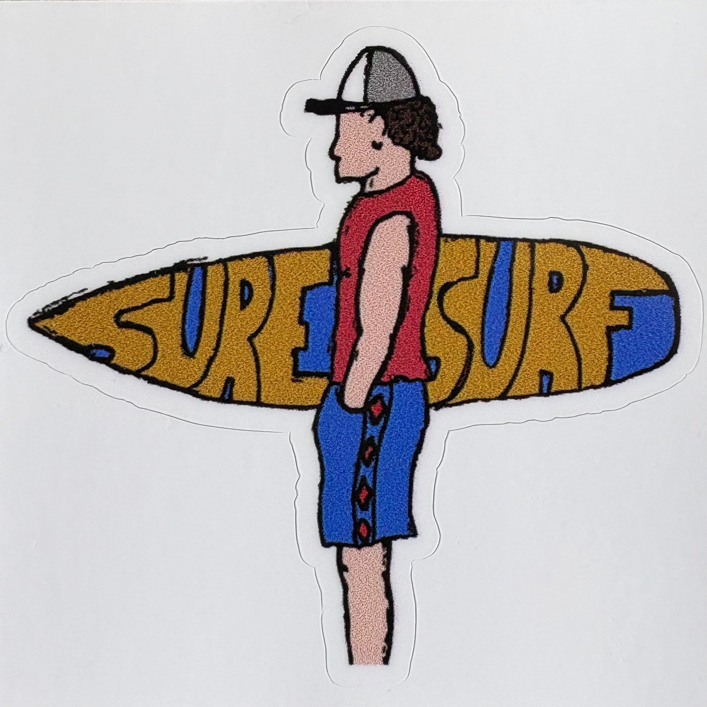 Original Surf Sticker