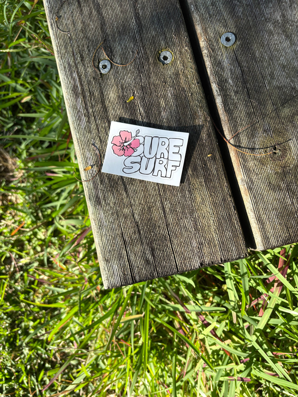 Hibiscus Flower Sticker